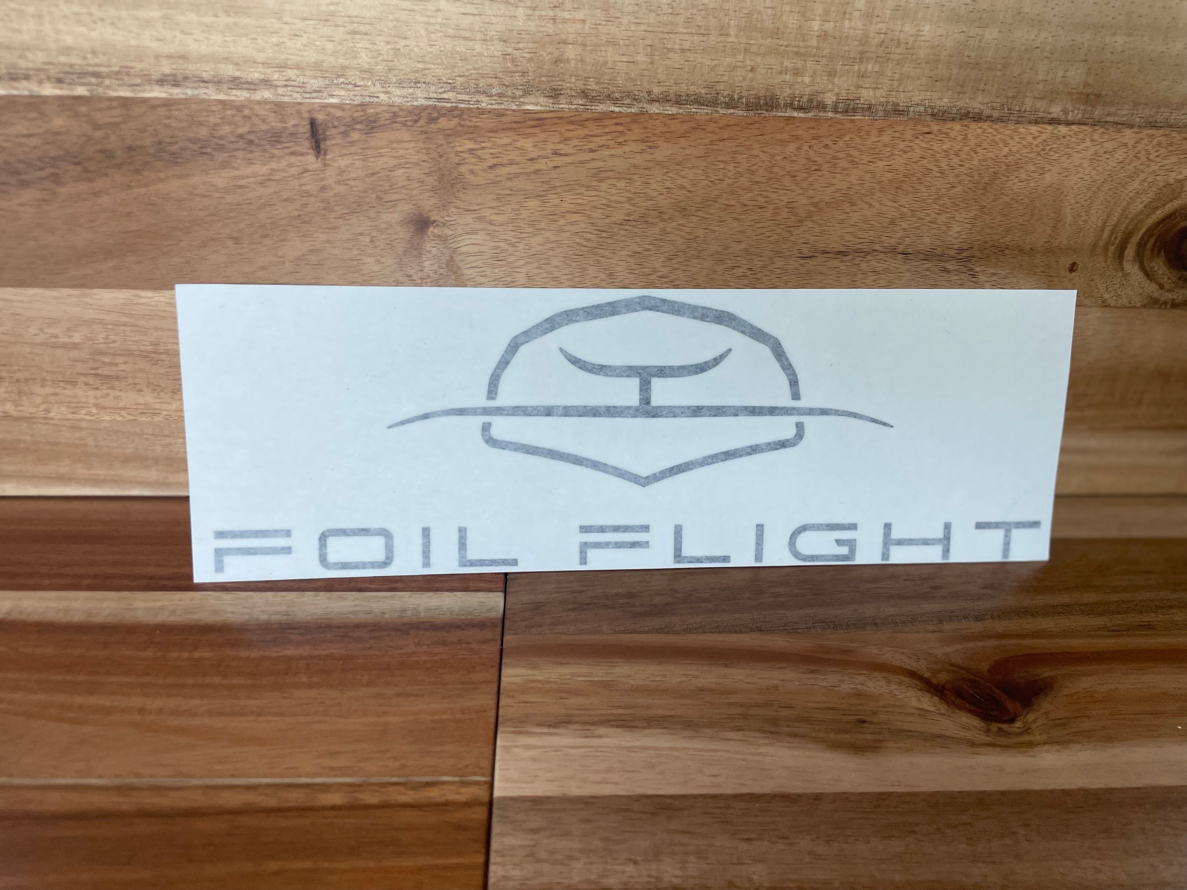 Distorted Flight Sticker Wing Foil Sticker – Foil Flight